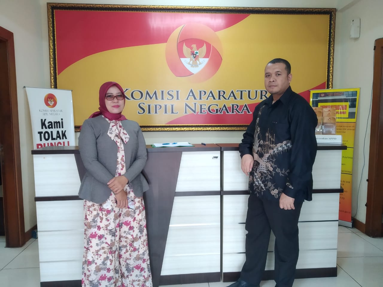 Datangi KASN, Bawaslu Gorut Lakukan Koordinasi