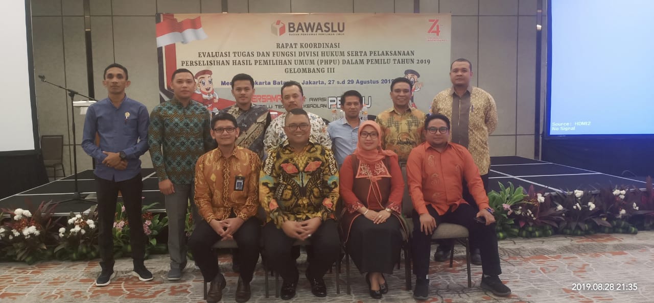 Ikuti Rapat Koordinasi Divisi Hukum, Lius: Kerja Sama antar Divisi sangat Penting