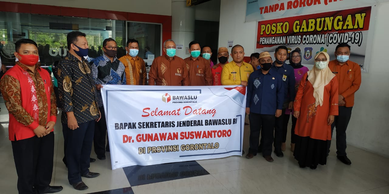 KORSEK GORUT DAMPINGI SEKJEN BAWASLU RI