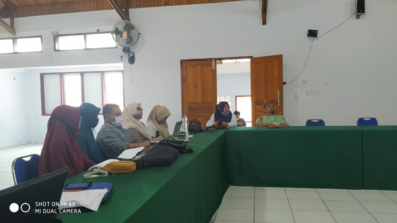 Bawaslu Gorut Hadiri Rapat Penyusunan Laporan Akhir