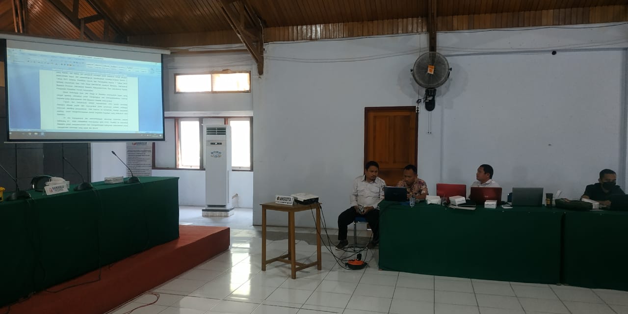 PENYUSUNAN LAPORAN AKHIR, JEFRIAN: SEBAGAI BENTUK TANGGUNG JAWAB BAWASLU TERHADAP KINERJA LEMBAGA