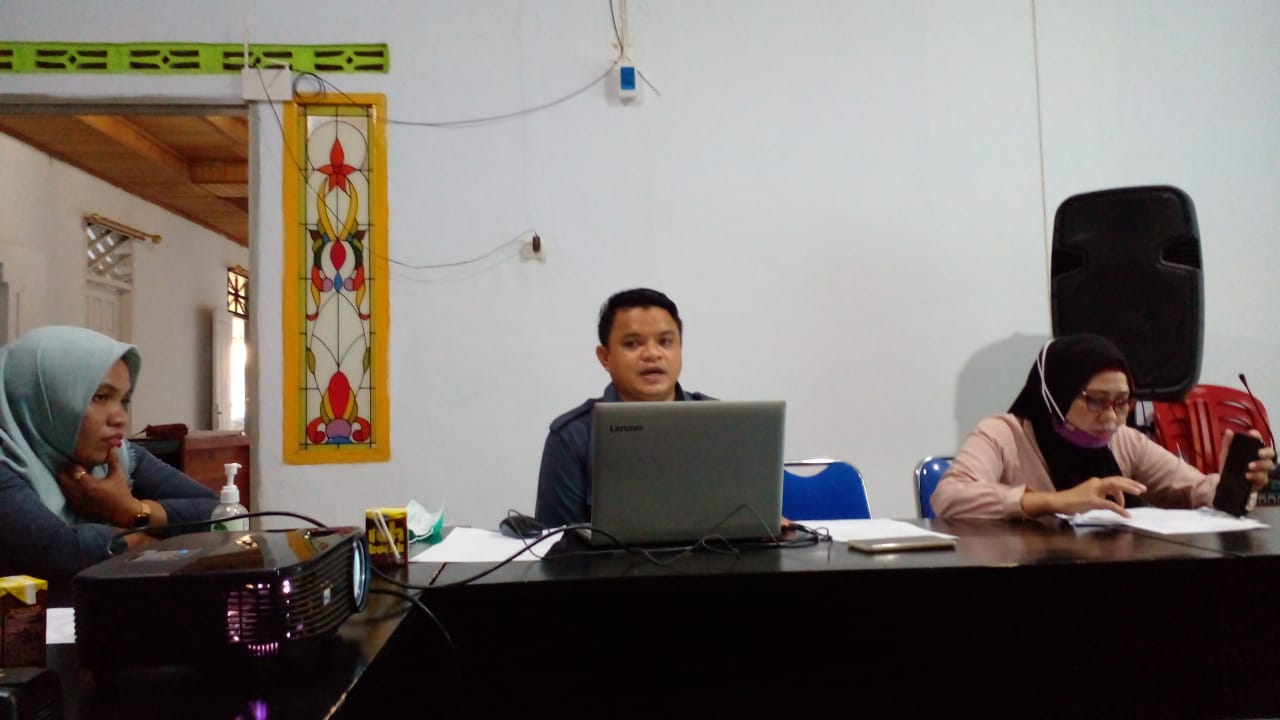 BAWASLU GORUT GELAR RAPAT EVALUASI TRIWULAN PERTAMA