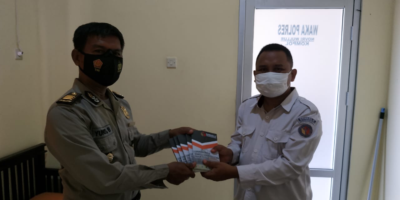 SAMBANGI POLRES GORUT, JEFRIAN: KOORDINASI UNTUK MENUNJANG PENGAWASAN