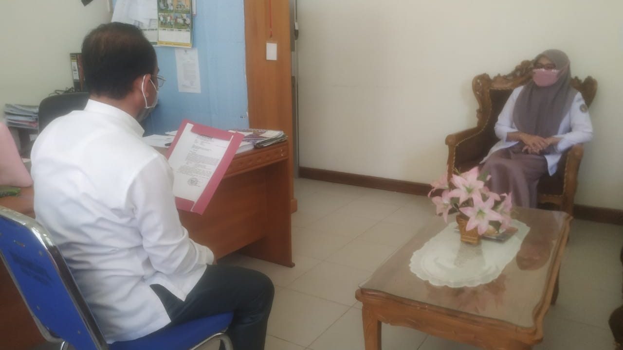 BAWASLU GORUT BAHAS RENCANA KERJA SAMA DENGAN DUKCAPIL