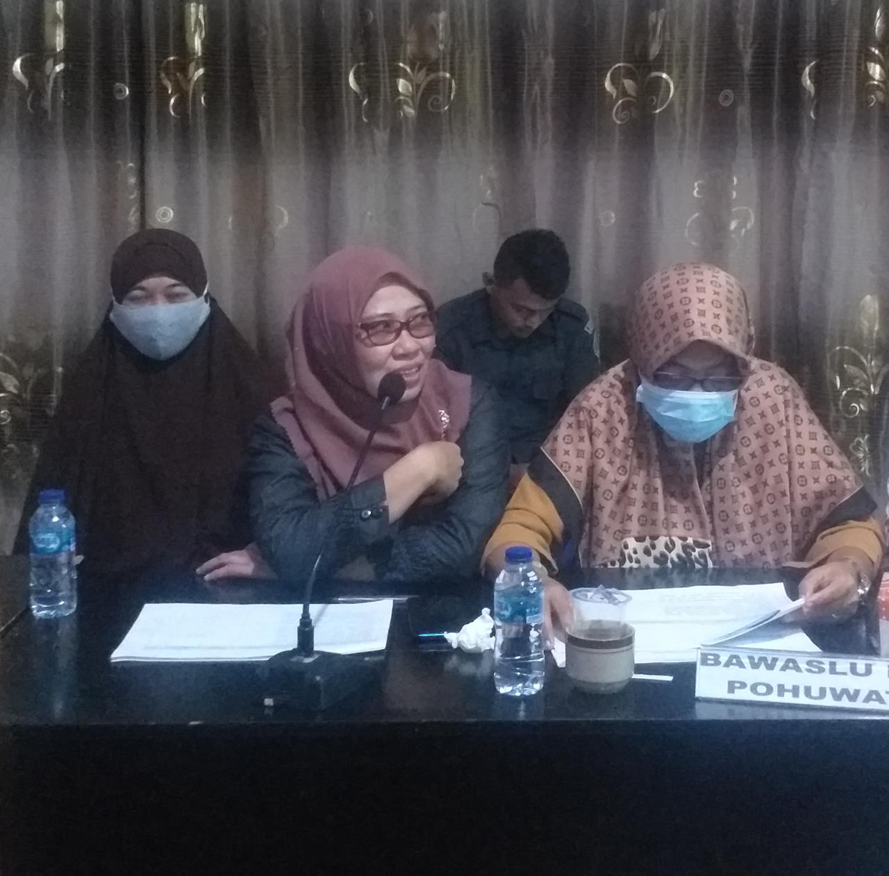 KORDIV SDM BAWASLU GORUT PAPARKAN DIM TERHADAP PERBAWASLU TENTANG SDM, ORGANISASI, DATA DAN INFORMASI