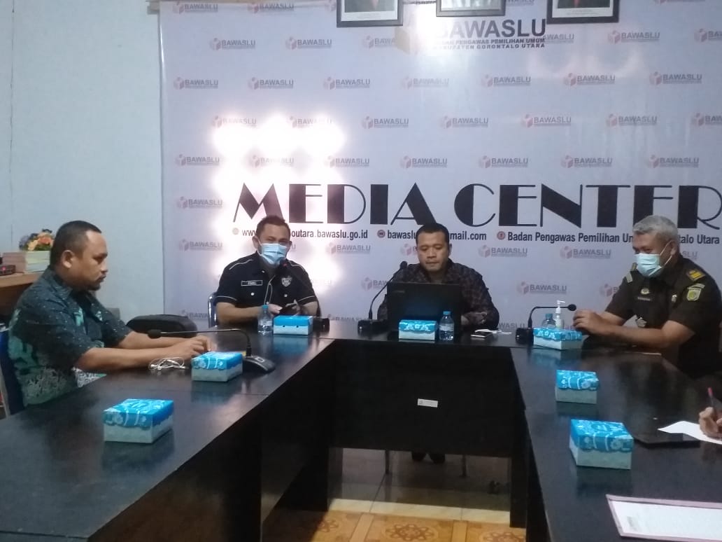 BAWASLU GORUT GELAR RAKOR PENANGANAN PELANGGARAN