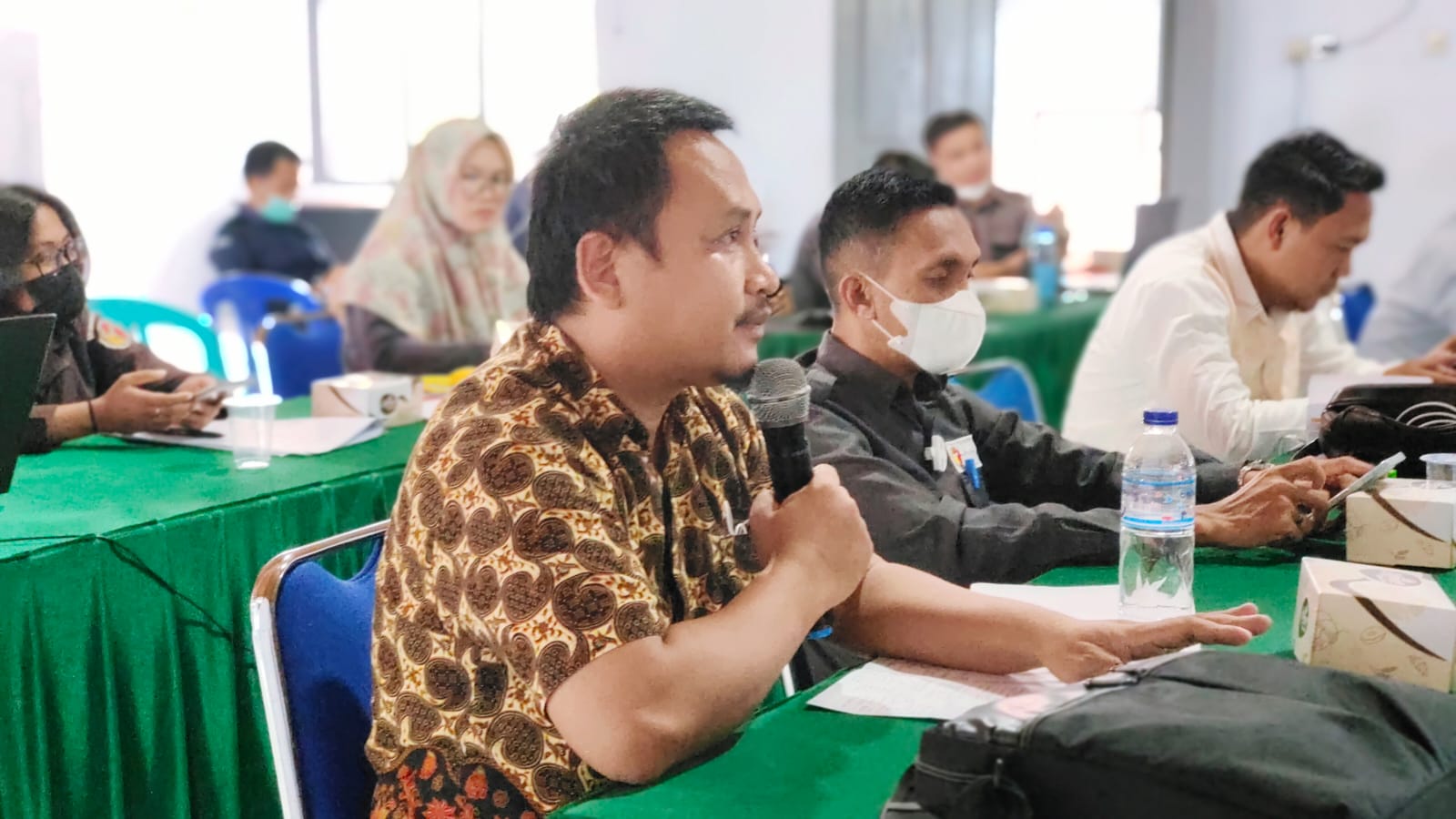 KORDIV SDM DAN ORGANISASI BAWASLU GORONTALO UTARA HADIRI DISEMINASI PERBAWASLU NOMOR 1 TAHUN 2022