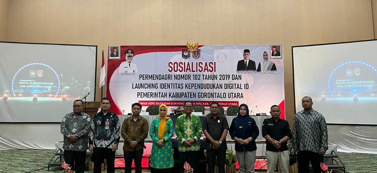 LIUS AHMAD HADIRI SOSIALISASI DAN LAUNCHING IDENTITAS KEPENDUDUKAN DIGITAL ID