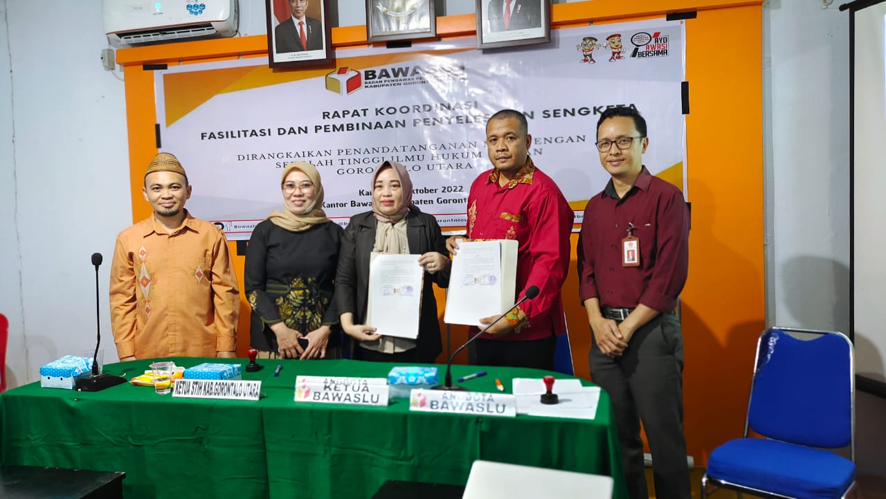 BAWASLU TEKEN MOU DENGAN PIHAK STIH ICHSAN GORUT