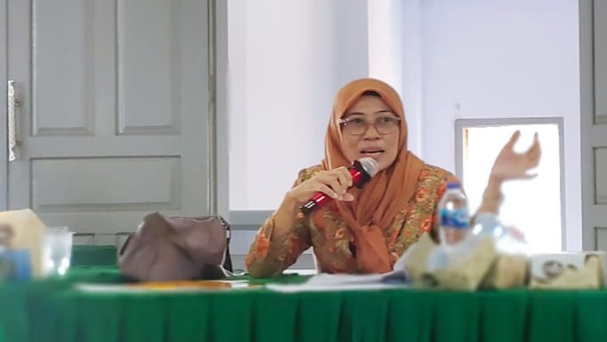 Yanti Halalangi Paparkan Kegiatan Pengawasan Penyusunan DPSHP Saat Hadiri Rapat Di Bawaslu Provinsi Gorontalo