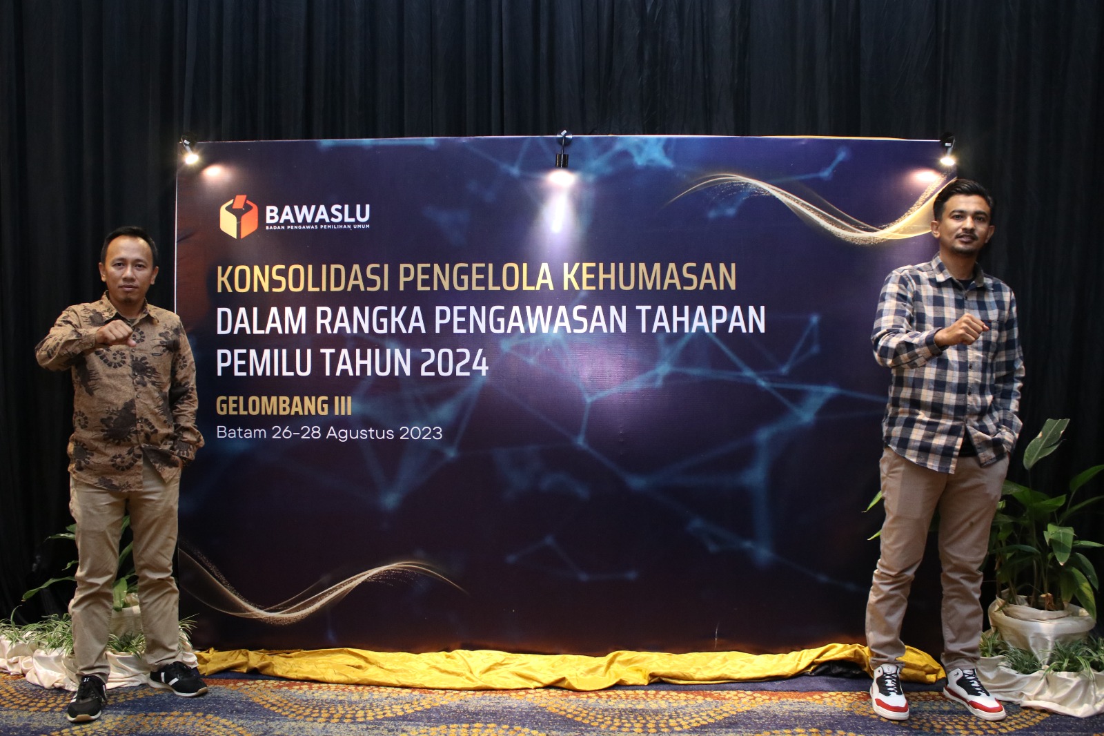 Tim Humas Bawaslu Gorontalo Utara Hadiri Konsolidasi Nasional Pengelolaan Kehumasan