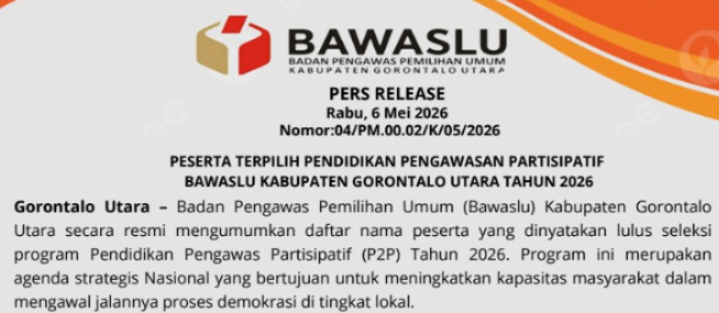 Bawaslu Gorontalo Utara
