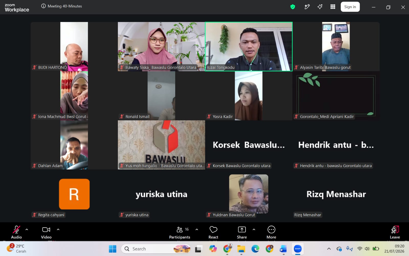 Bawaslu Kabupaten Gorontalo Utara