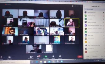 BAWASLU GORUT HADIRI RAKOR DAN EVALUASI PELAKSANAAN SKPP DARING