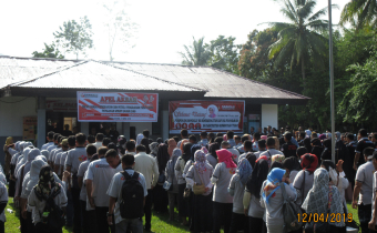 Memasuki Masa Tenang, Bawaslu Perkuat Jajarannya dengan Menggelar Apel Akbar