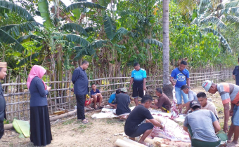 Bawaslu Gorut Sembelih Hewan Qurban