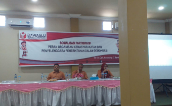 BAWASLU GORUT GELAR SOSIALISASI PARTISIPATIF