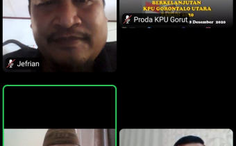 BAWASLU GORUT IKUTI RAPAT PLENO PDPB