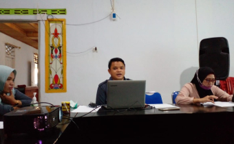 BAWASLU GORUT GELAR RAPAT EVALUASI TRIWULAN PERTAMA