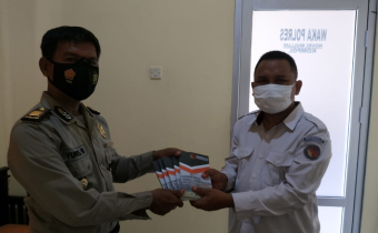 SAMBANGI POLRES GORUT, JEFRIAN: KOORDINASI UNTUK MENUNJANG PENGAWASAN