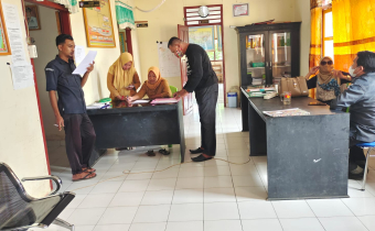 PASTIKAN KEAKURATAN DATA PEMILIH, BAWASLU GORONTALO UTARA LAKUKAN UJI PETIK