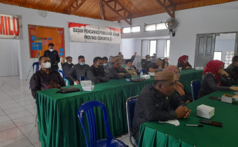 BAWASLU GORUT HADIRI RAPAT PEMBAHASAN PROGRAM KERJA TAHUN 2022