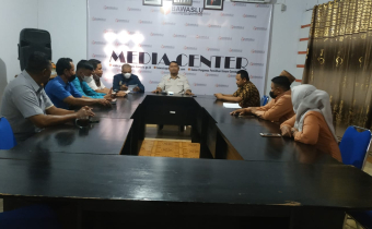 BAWASLU GORUT TERIMA KUNJUNGAN PERDANA BAWASLU PROVINSI GORONTALO DI TAHUN 2022