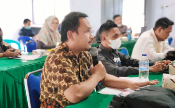 KORDIV SDM DAN ORGANISASI BAWASLU GORONTALO UTARA HADIRI DISEMINASI PERBAWASLU NOMOR 1 TAHUN 2022