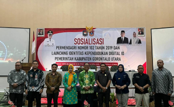 LIUS AHMAD HADIRI SOSIALISASI DAN LAUNCHING IDENTITAS KEPENDUDUKAN DIGITAL ID