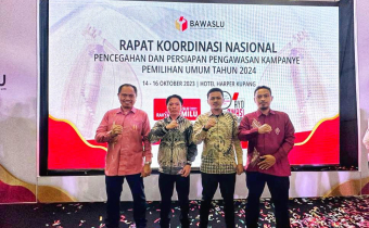 Samakan Persepsi, Fadli Bukoting Hadiri Rakornas Pencegahan Dan Pengawasan Tahapan Kampanye Pemilu 2024